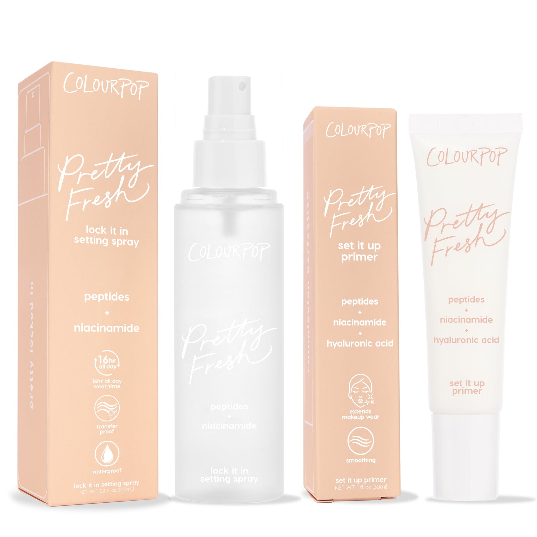 Hydrating Prime + Set - Clean Bundle